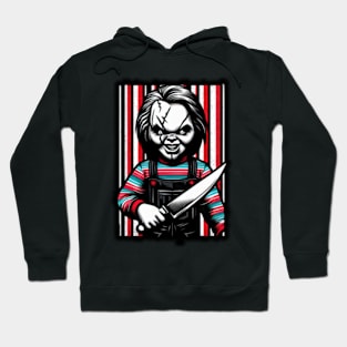 Chucky's Laughter: Menacing Grin T-Shirt Hoodie